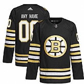 Men's Boston Bruins Custom Black 100th Anniversary Stitched Jersey,baseball caps,new era cap wholesale,wholesale hats